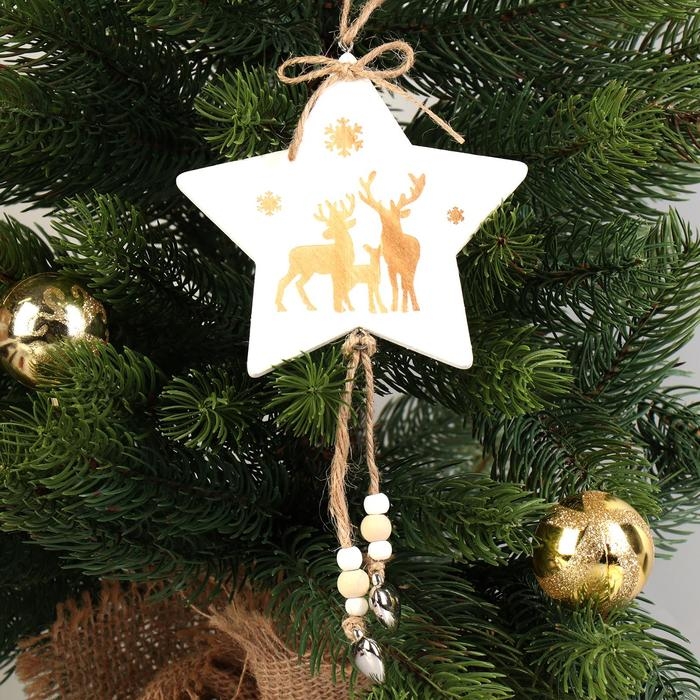 Подвеска новогодняя «Зимний лес» Подвеска новогодняя «Зимний лес»