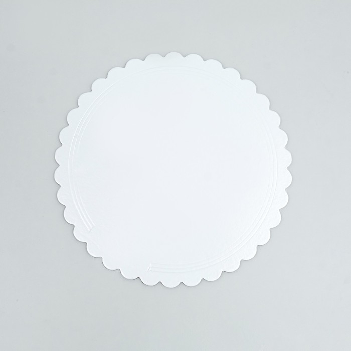 Подложка усиленная, волна, 32 см, белая-черный, 3,2 мм