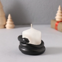 Подсвечник "Змея" крученая мини 4*7*4 см черная Подсвечник "Змея" крученая мини 4*7*4 см черная