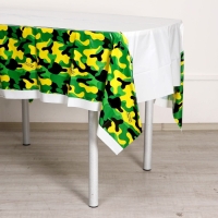 Скатерть одноразовая &laquo;Настоящий защитник&raquo;, 180 х 137см