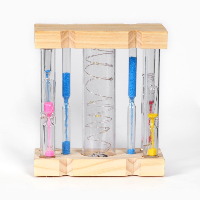 Песочные часы "Сияние", сувенирные, с подсветкой, 13.5 х 11 см