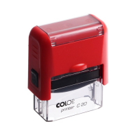 Оснастка для штампа автоматическая COLOP Printer Сompact 20, 38 x 14 мм, корпус красный Оснастка для штампа автоматическая COLOP Printer Сompact 20, 38 x 14 мм, корпус красный