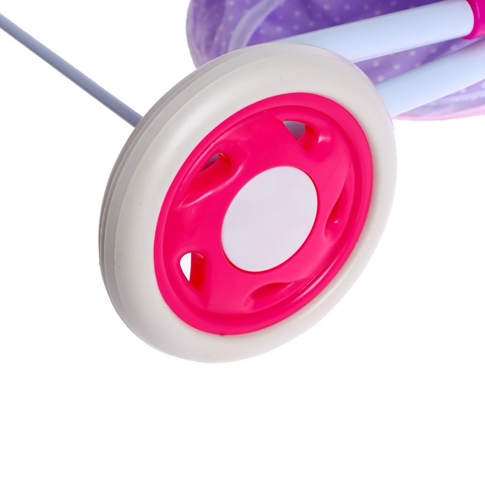 Коляска для кукол, универсальная, металлический каркас Коляска для кукол, универсальная, металлический каркас