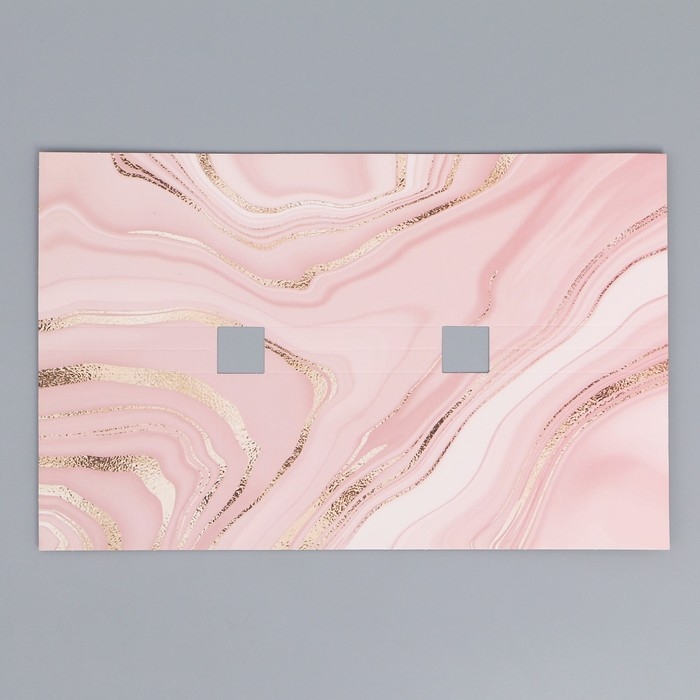 Коробка кондитерская для муссовых пирожных &laquo;Мрамор&raquo;, 27 х 17.8 х 6.5 см