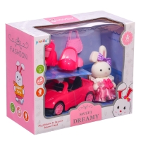 Машинка с питомцем &laquo;Зверята. Автолюбитель&raquo;, с аксессуарами
