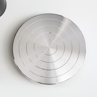 Гончарный круг ручной (скульптурный) двухсторонний металл d=20 см Гончарный круг ручной (скульптурный) двухсторонний металл d=20 см