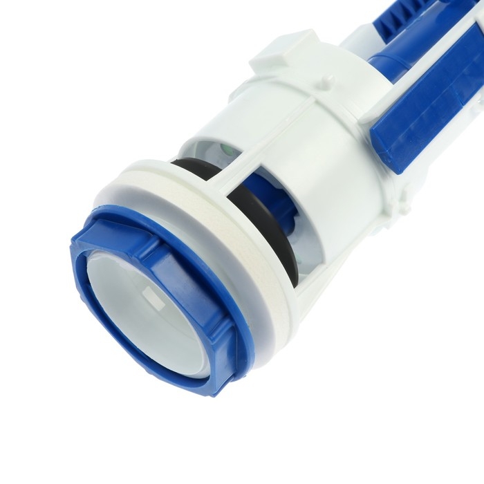 Арматура для смывных бачков Арматура для смывных бачков "РБМ" АС-17.2М, с нижним плоским донным клапаном, кнопка хром