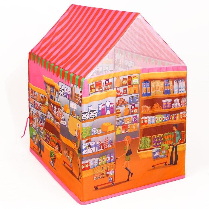 Палатка детская игровая &laquo;Магазинчик&raquo;, домик, 85 &times; 62 &times; 95 см
