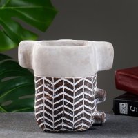 Кашпо - ваза "Коала" 15х10х15см Кашпо - ваза "Коала" 15х10х15см