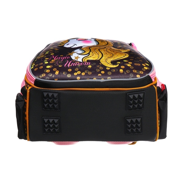 Рюкзак каркасный 35 х 28 х 15 см, Across 392, фиолетовый/розовый