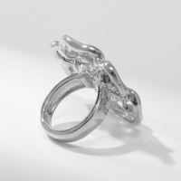 Кольцо металл «Цветок» роза, цвет серебро, размер 16 Кольцо металл «Цветок» роза, цвет серебро, размер 16