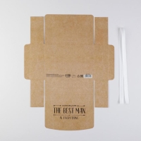 Коробка подарочная складная двухсторонняя, упаковка, &laquo;Мужская&raquo;, 16,5 х 12,5 х 5 см