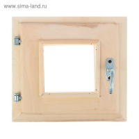 Окно, 30&times;30см, двойное стекло ЛИПА