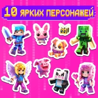 Магнитный набор &laquo;Крафтики&raquo;, в металлической коробке