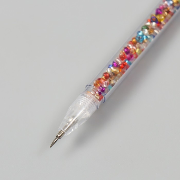 Нож для бумаги "Бисер" 0,9х16 см МИКС