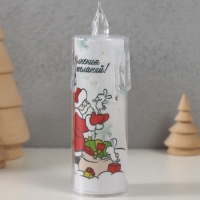 Ночник "Свеча" (Исполнения желаний)  3хLR1130 3,8х3,8х12см