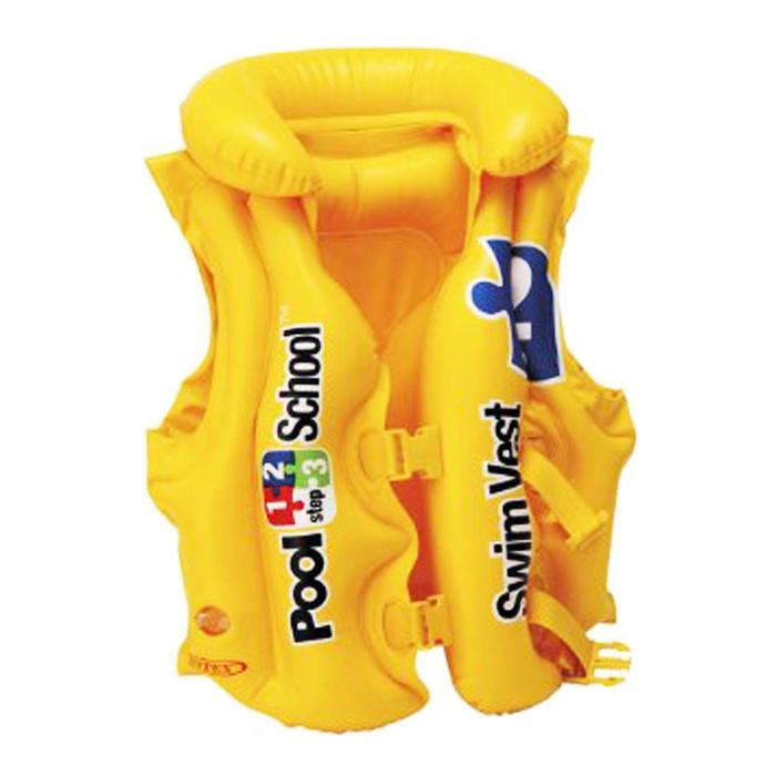 Жилет надувной &laquo;Школьник&raquo;, 50 х 47 см, от 3-6 лет, 58660EU INTEX
