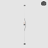 Торшер "Струна" Е27 40Вт h. 310 см Торшер "Струна" Е27 40Вт h. 310 см