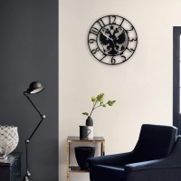 Часы настенные, интерьерные "Герб", бесшумные, d-40 см Часы настенные, интерьерные "Герб", бесшумные, d-40 см