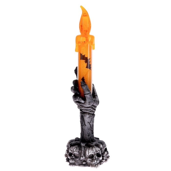 Хэллоуин. Свеча светодиодная «Ужас» Хэллоуин. Свеча светодиодная «Ужас»