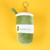 Мягкая игрушка-брелок «Десерт», с авокадо, 12 см Мягкая игрушка-брелок «Десерт», с авокадо, 12 см