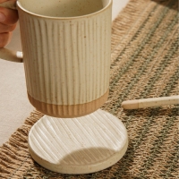 Набор подставок под горячее SL Home &laquo;Виенто&raquo;, d=10 см, цвет бежевый