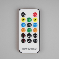 Умная гирлянда &laquo;Нить&raquo; 5 м роса с насадками &laquo;Цветочки&raquo;, IP20, серебристая нить, 100 LED, пульт ДУ, приложение, свечение RGB, USB