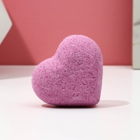 Бомбочка для ванны &laquo;Ты делаешь меня счастливее&raquo;, 130 г, аромат вишни, ЧИСТОЕ СЧАСТЬЕ