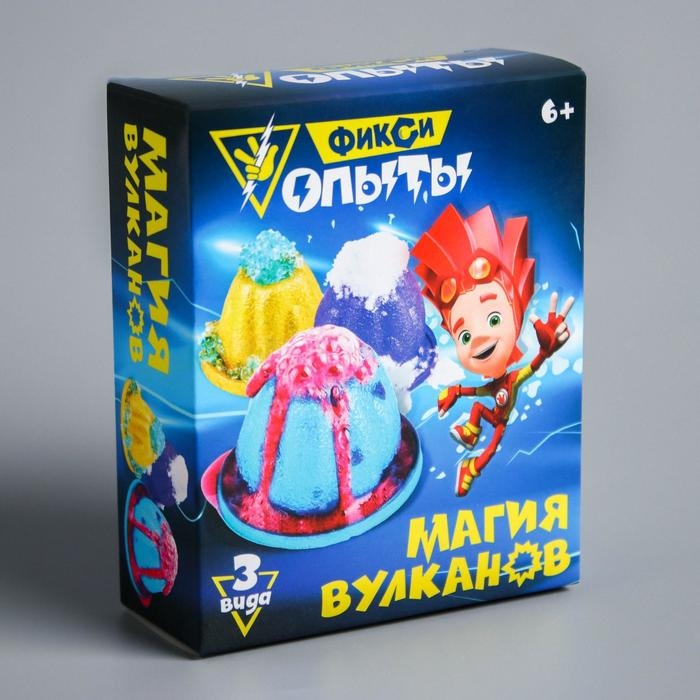 Набор для опытов Фиксики «Магия вулканов» Набор для опытов Фиксики «Магия вулканов»