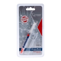 Термопаста Gembird FreeZzz GF-01-3, 3 гр, шприц Термопаста Gembird FreeZzz GF-01-3, 3 гр, шприц