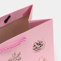 Пакет квадратный &laquo;С Новым годом!&raquo;, 30 х 30 х 12 см, Новый год