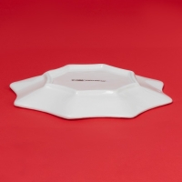 Тарелка керамическая Доляна &laquo;Волшебное дерево&raquo;, керамика, 20&times;2,2 см, цвет белый