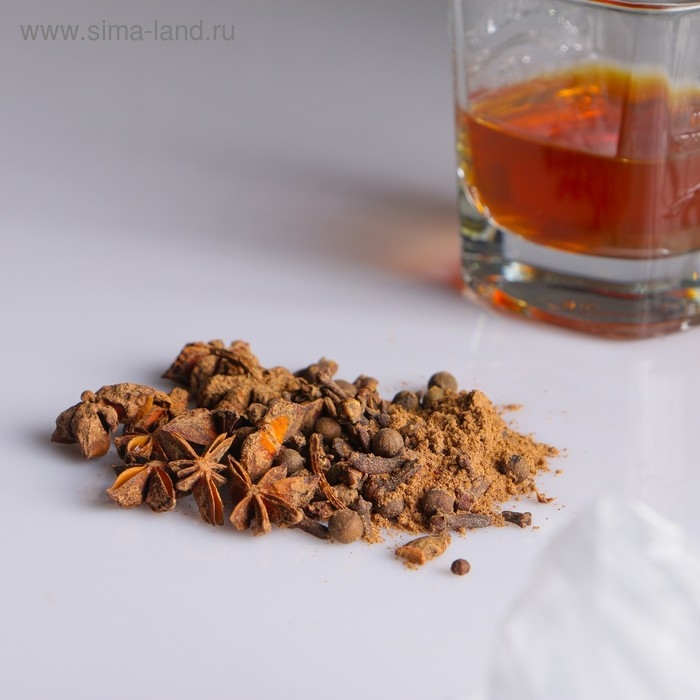 Набор из трав и специй для приготовления настойки Набор из трав и специй для приготовления настойки "Глинтвейн", Добропаровъ, 20 гр