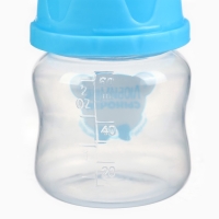 Бутылочка для кормления &laquo;Любимый сыночек&raquo;, классическое горло, 60 мл., от 0 мес., цвет голубой