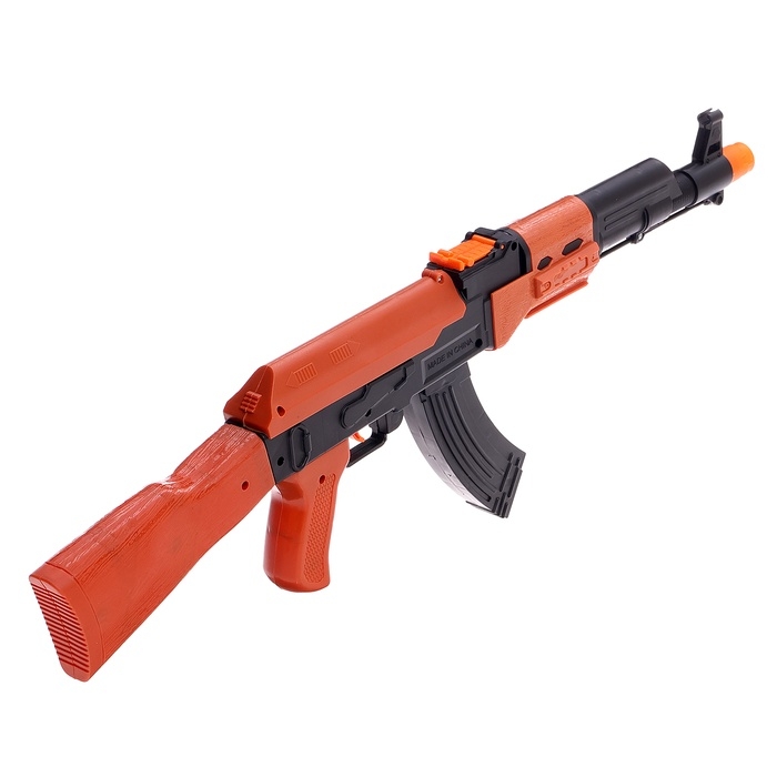 Автомат &laquo;АК-47&raquo;, стреляет присосками и шариками