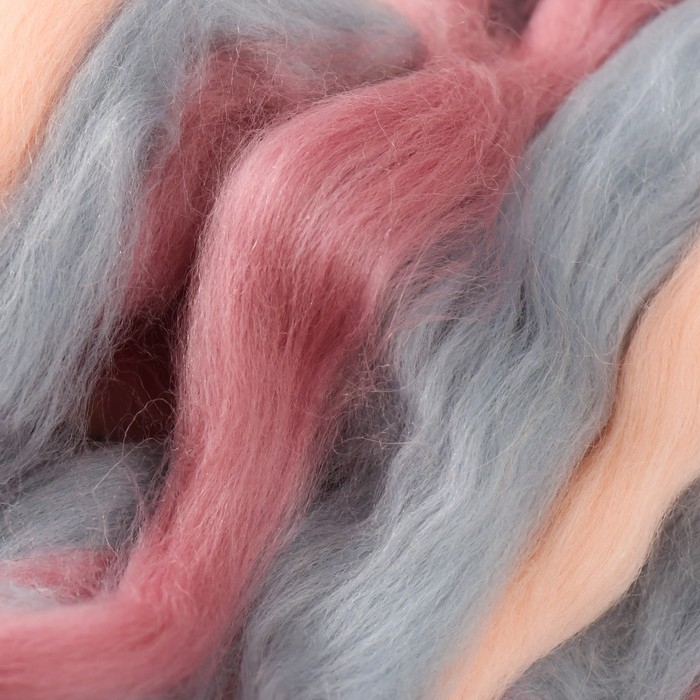 Шерсть для валяния 100% полутонкая шерсть 50 гр меланж( 23 - 422) Шерсть для валяния 100% полутонкая шерсть 50 гр меланж( 23 - 422)