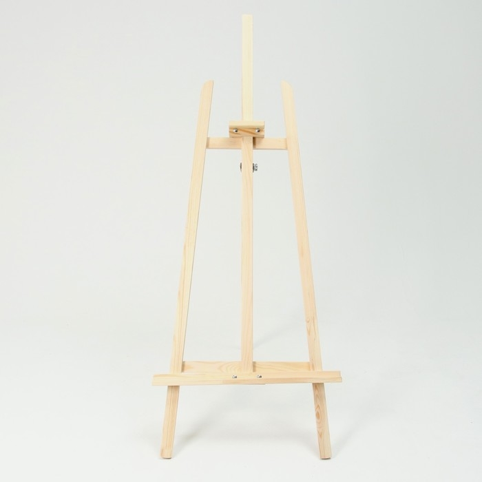 Мольберт тип &laquo;Лира&raquo; 145 х 52 см, с бегунком, неокрашенное дерево, Calligrata