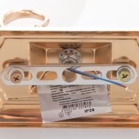 Бра "Эбби" 1х60Вт Е27 Золото 23х12х18см