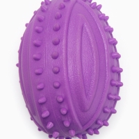 Игрушка жевательная "Граната", TPR, 10 см, фиолетовая