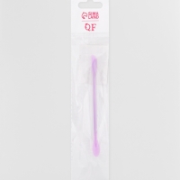 Спатула д/косметических средств 2сторонняя 10,5см силикон МИКС пакет QF