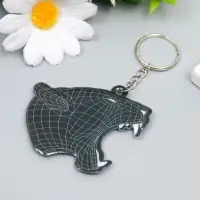 Брелок PVC "Рык львицы" 5,6х6,2 см
