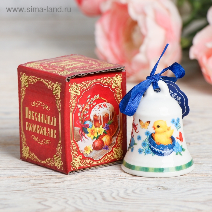 Колокольчик пасхальный &laquo;Со светлой Пасхой!&raquo;, 4 х 5 см.