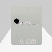 Значок &laquo;Коты&raquo; инь-ян, цвет чёрно-белый в золоте