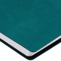 Ежедневник Strep Front на заказ, недатированный, бирюзовый