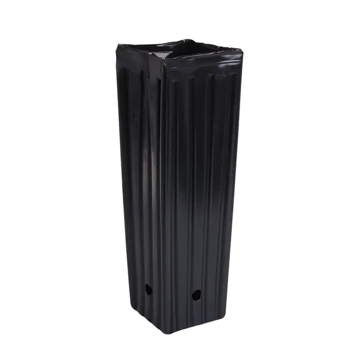 Пакет для рассады, 2.2 л, 10&times;10 см, h=29 см, полиэтилен, чёрный, Greengo