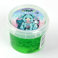 Слайм &laquo;Стекло&raquo;, Зеленый, 90 г, с декоративным наполнителем