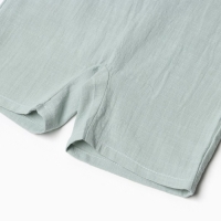 Комбинезон детский без рукавов MINAKU, цвет серо-зеленый, рост 62-68 см