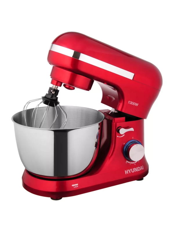 Миксер планетарный HYM-S6451 1300Вт красный