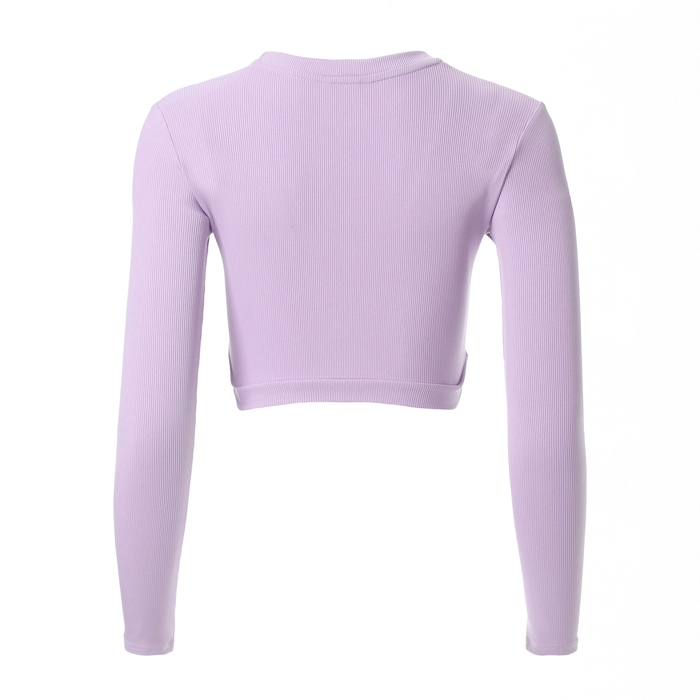 Лонгслив женский MINAKU: Casual Collection цвет сиреневый, размер 42 Лонгслив женский MINAKU: Casual Collection цвет сиреневый, размер 42