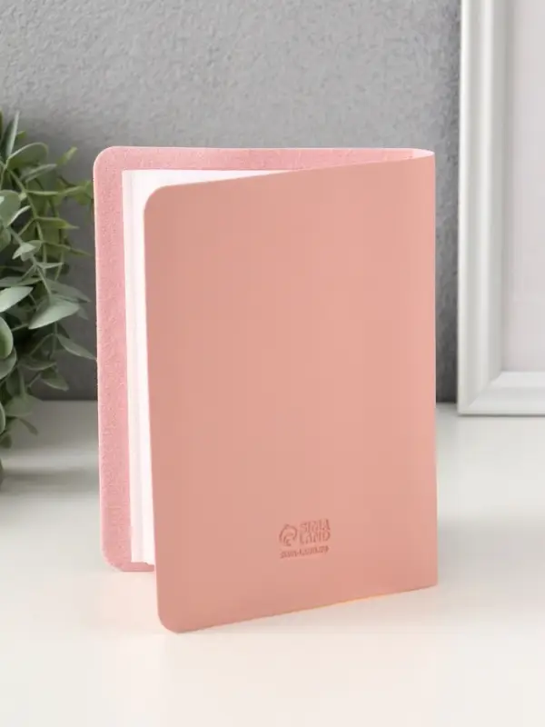 Фотоальбом из кожзама &ldquo; Счастливые моменты&rdquo; розовый, 12,5 х 17 см